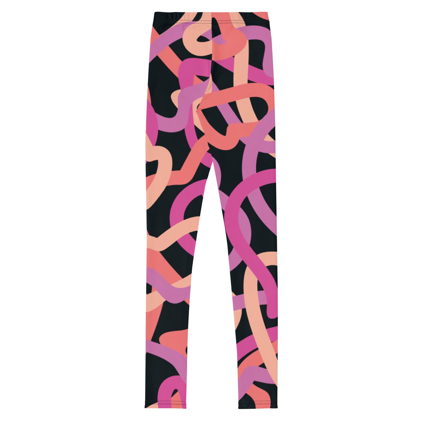 Scrabble Print Youth Leggings