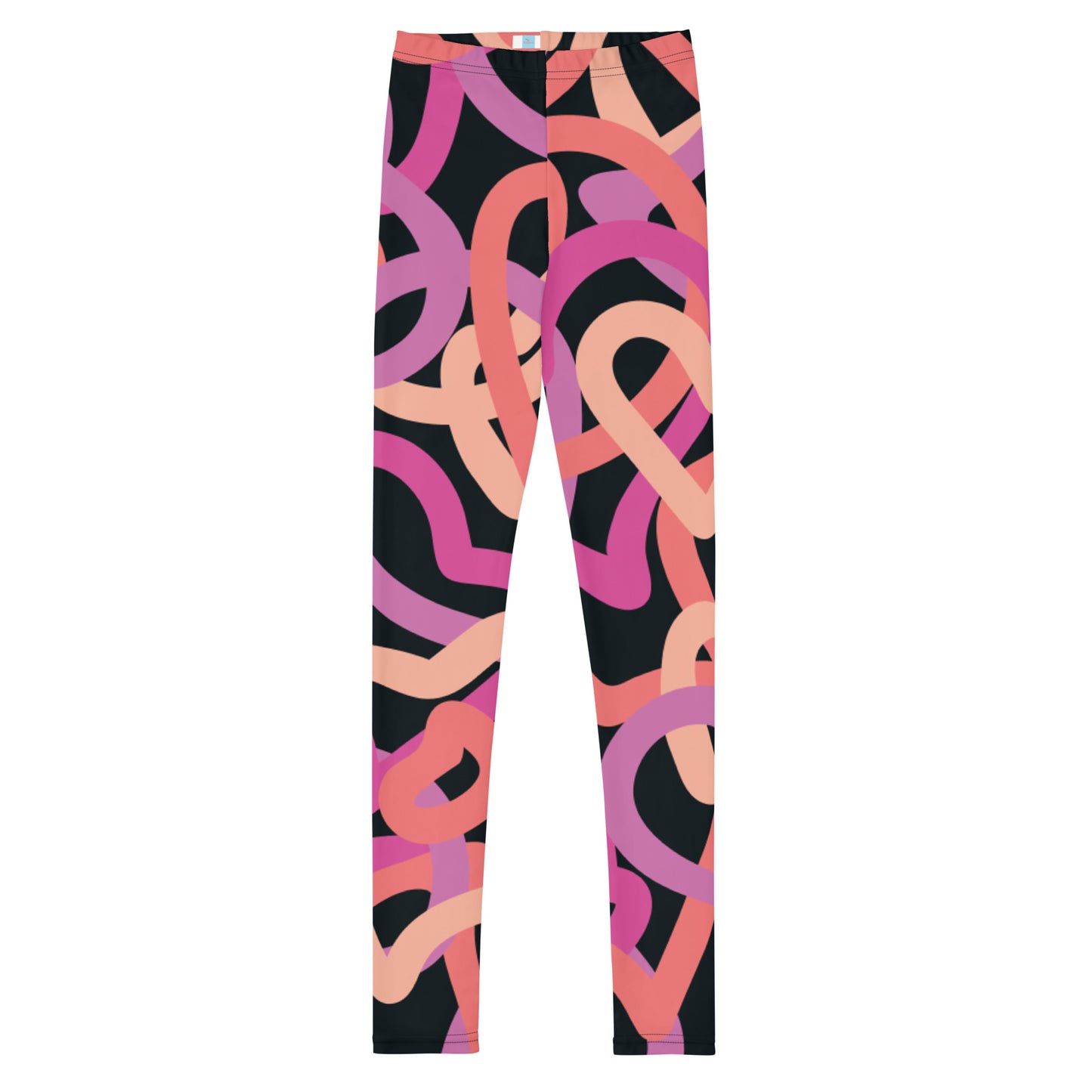 Scrabble Print Youth Leggings