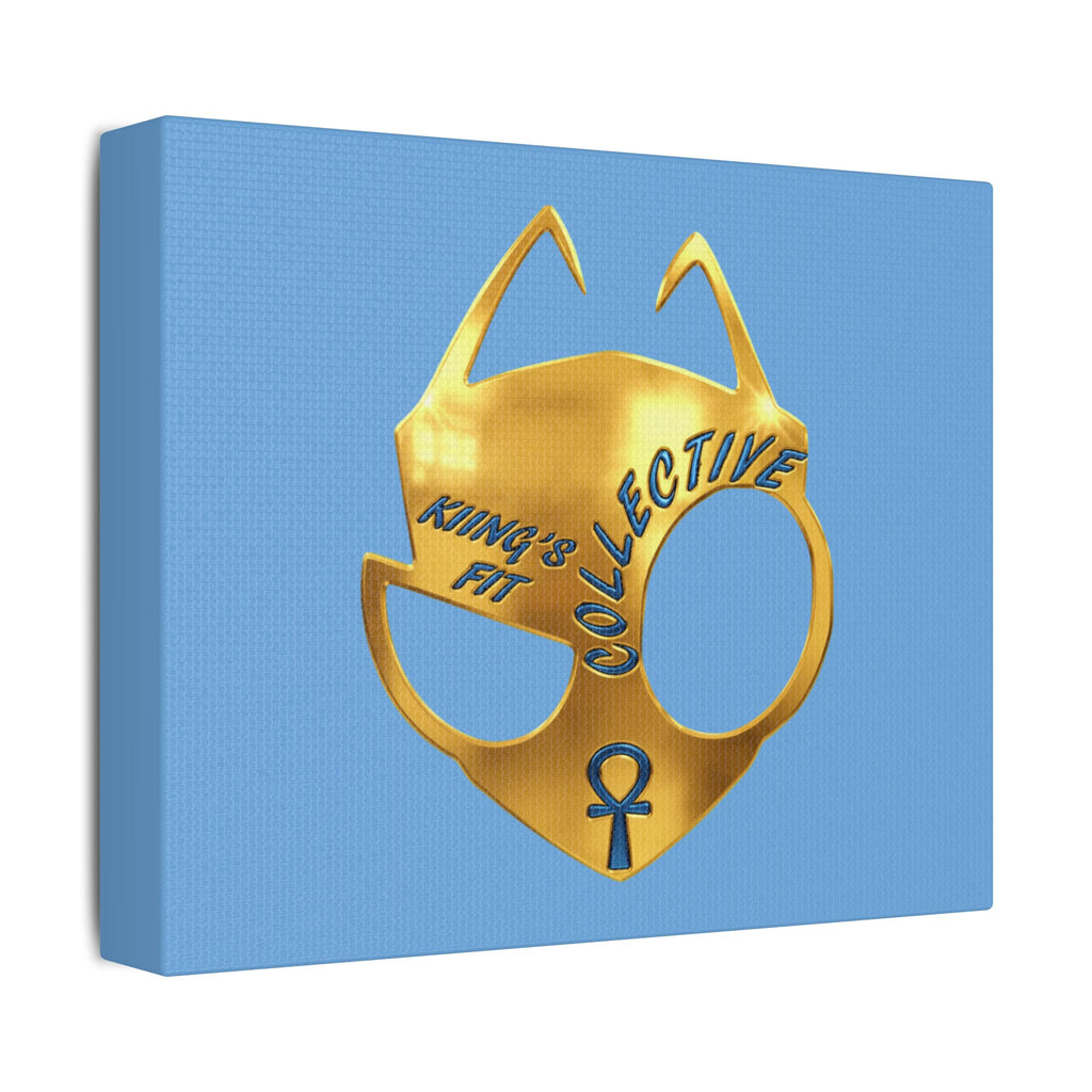 Kiing's Fit Collective Stretched Canvas Art Print