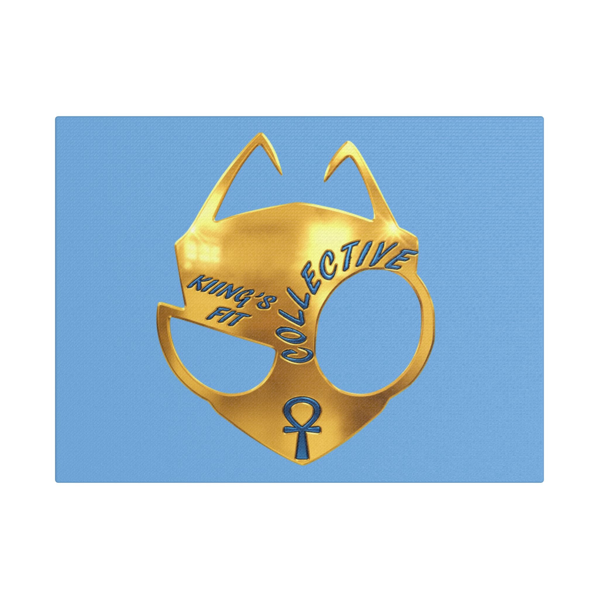 Kiing's Fit Collective Stretched Canvas Art Print