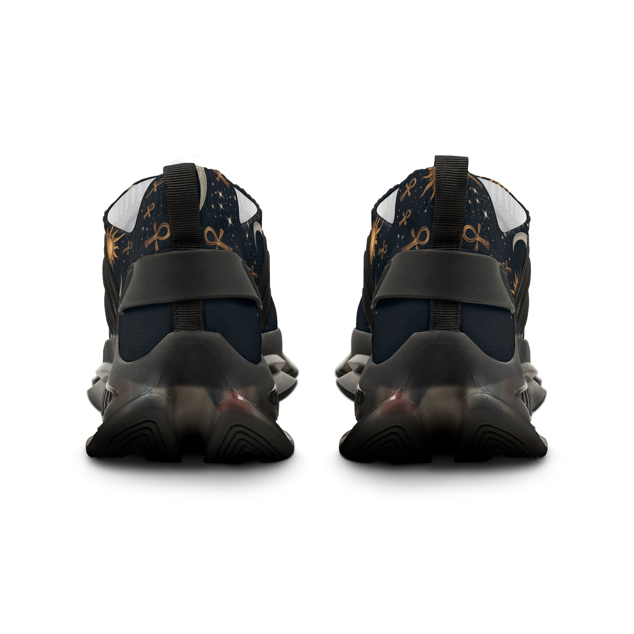 Celestial Men's Mesh Sneakers, Astrology Sneakers