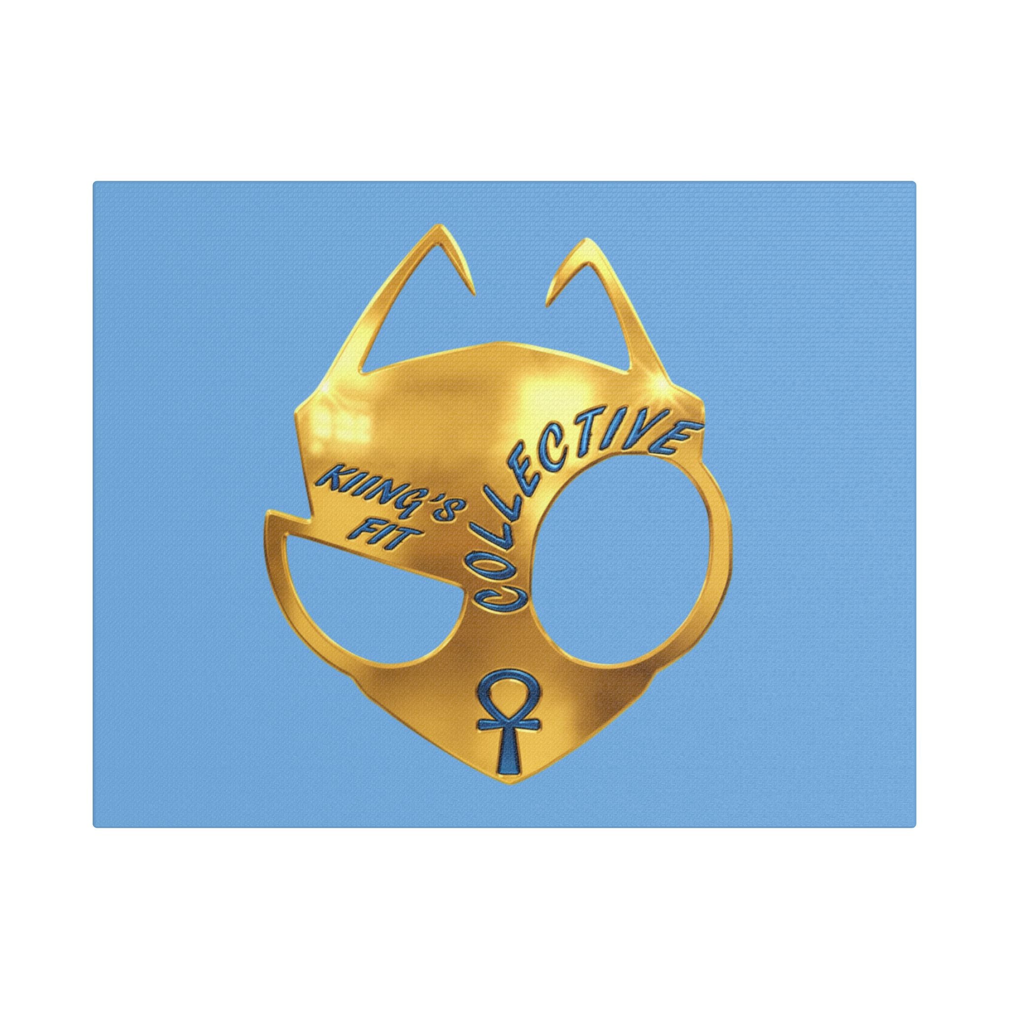 Kiing's Fit Collective Stretched Canvas Art Print