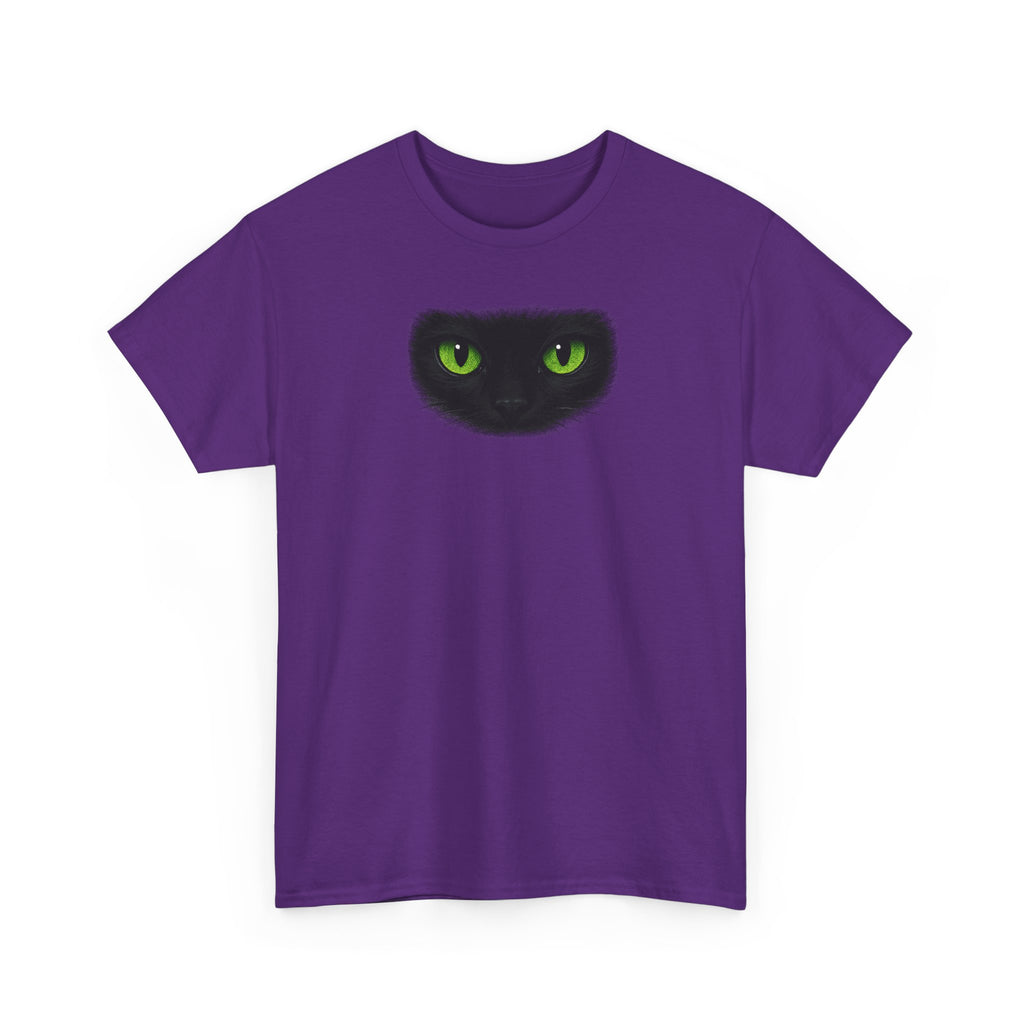 Black Cat Eyes Cotton Tee
