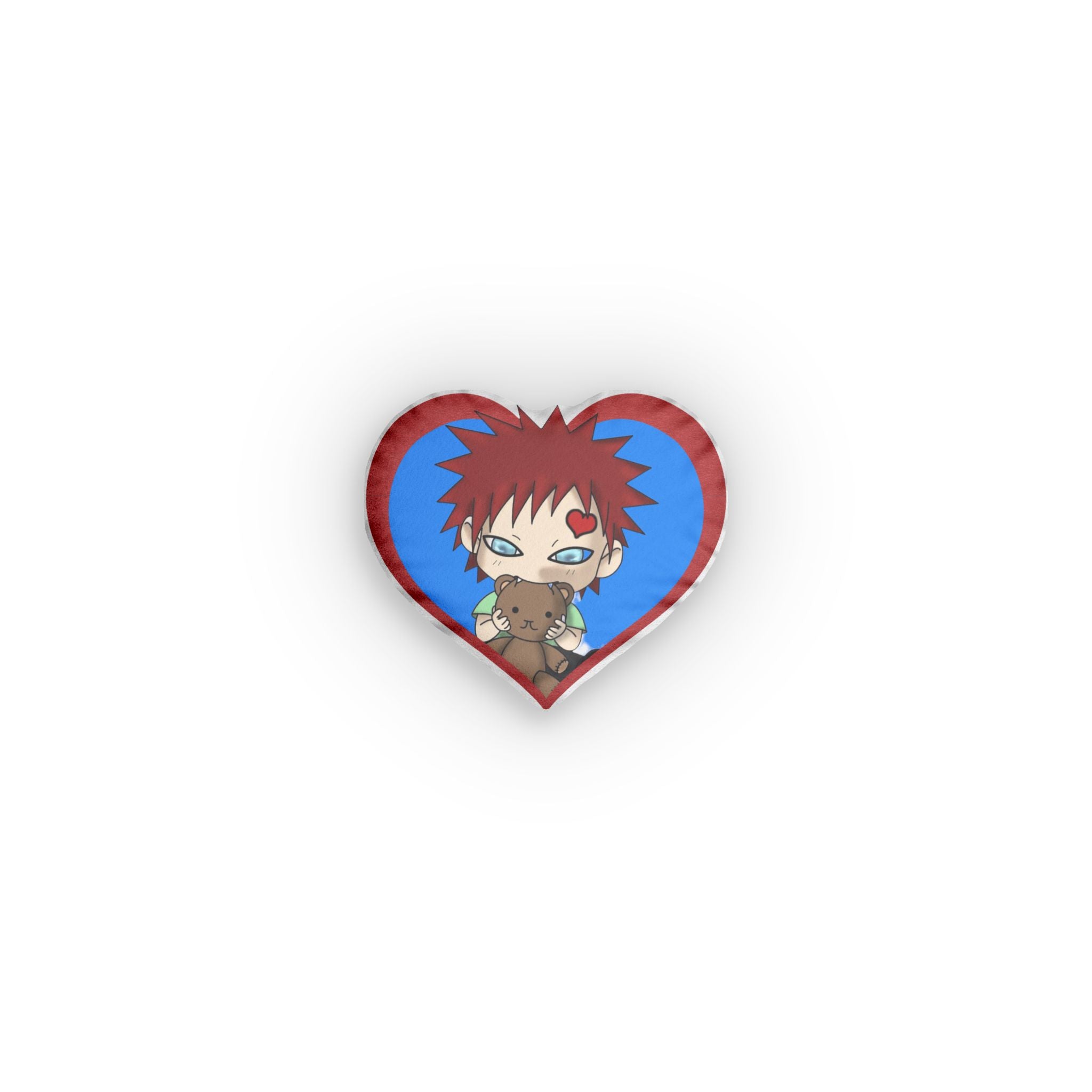 Baby Gaara Custom Heart-Shaped Pillow