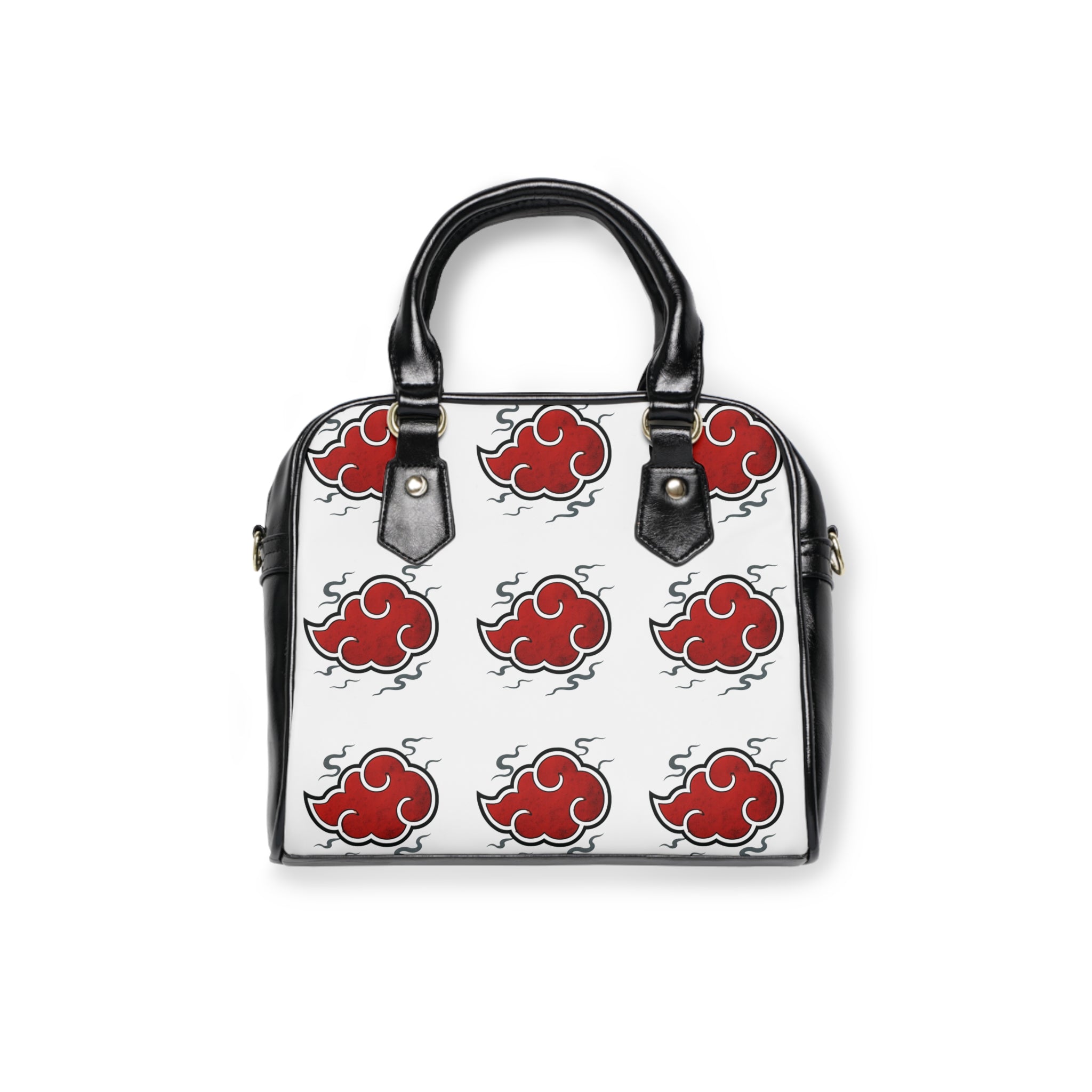 Stylish Anime-Inspired Akatsuki Shoulder Handbag,