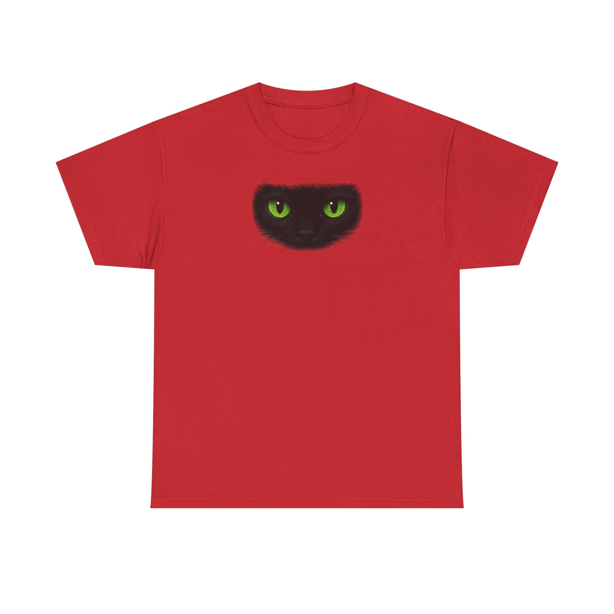Black Cat Eyes Cotton Tee