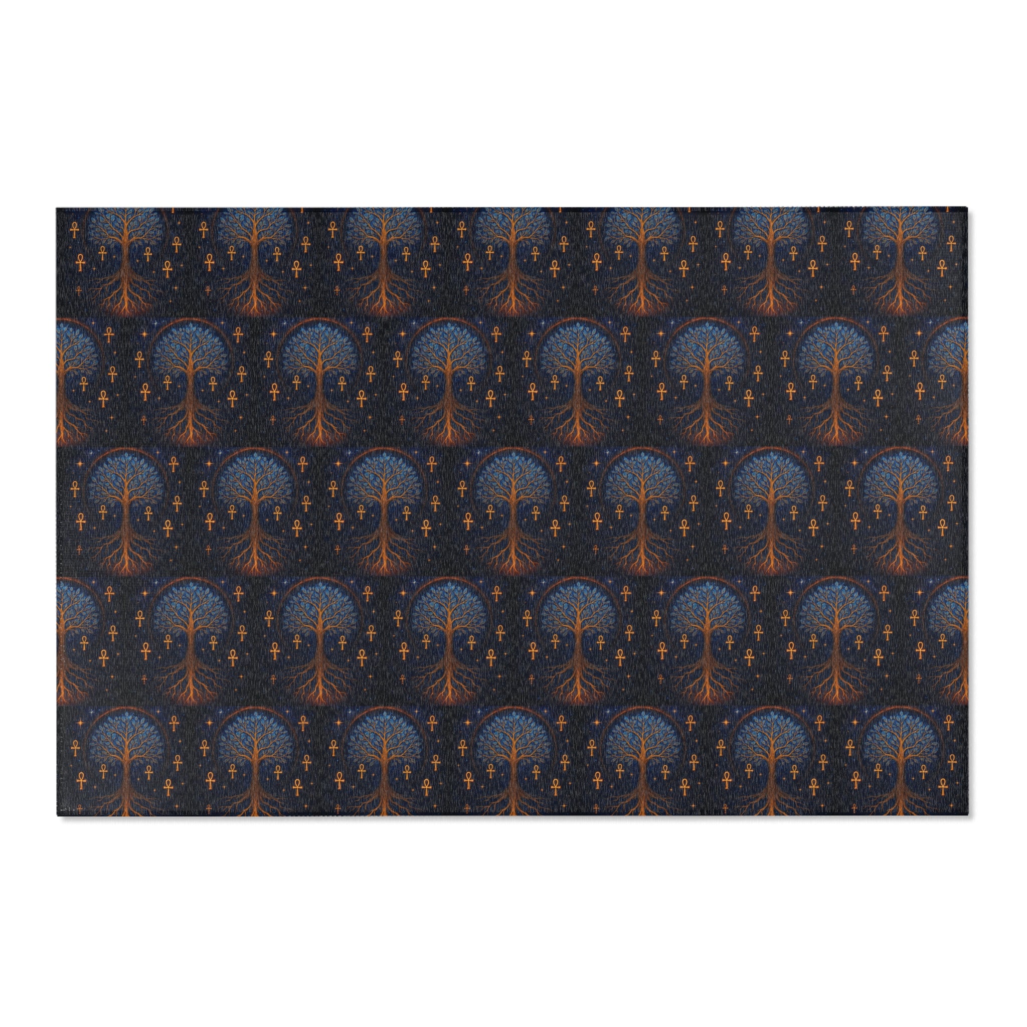 Tree Of Life Nautical Inspired Area Rug