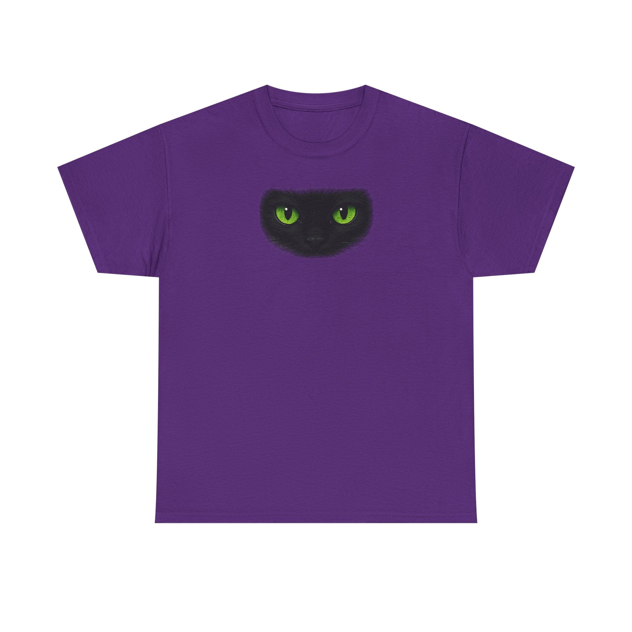 Black Cat Eyes Cotton Tee
