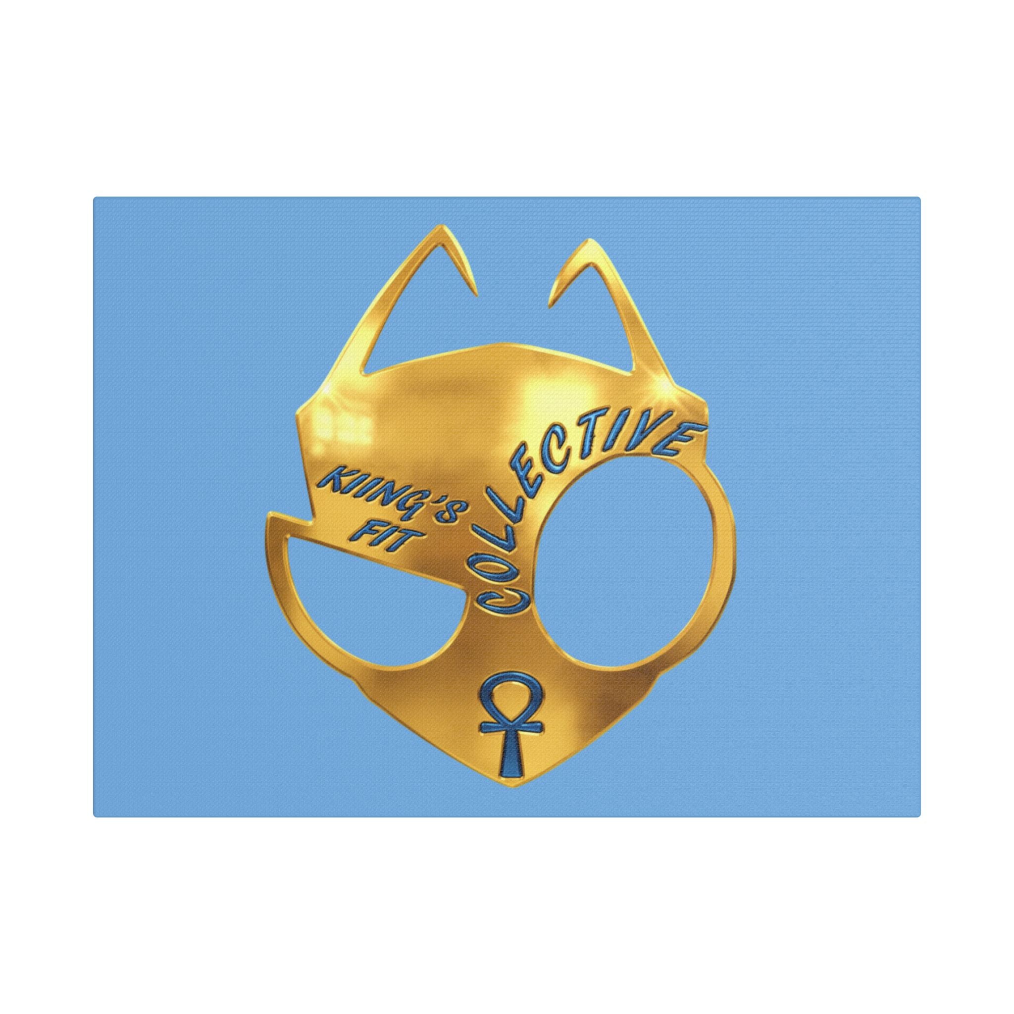 Kiing's Fit Collective Stretched Canvas Art Print