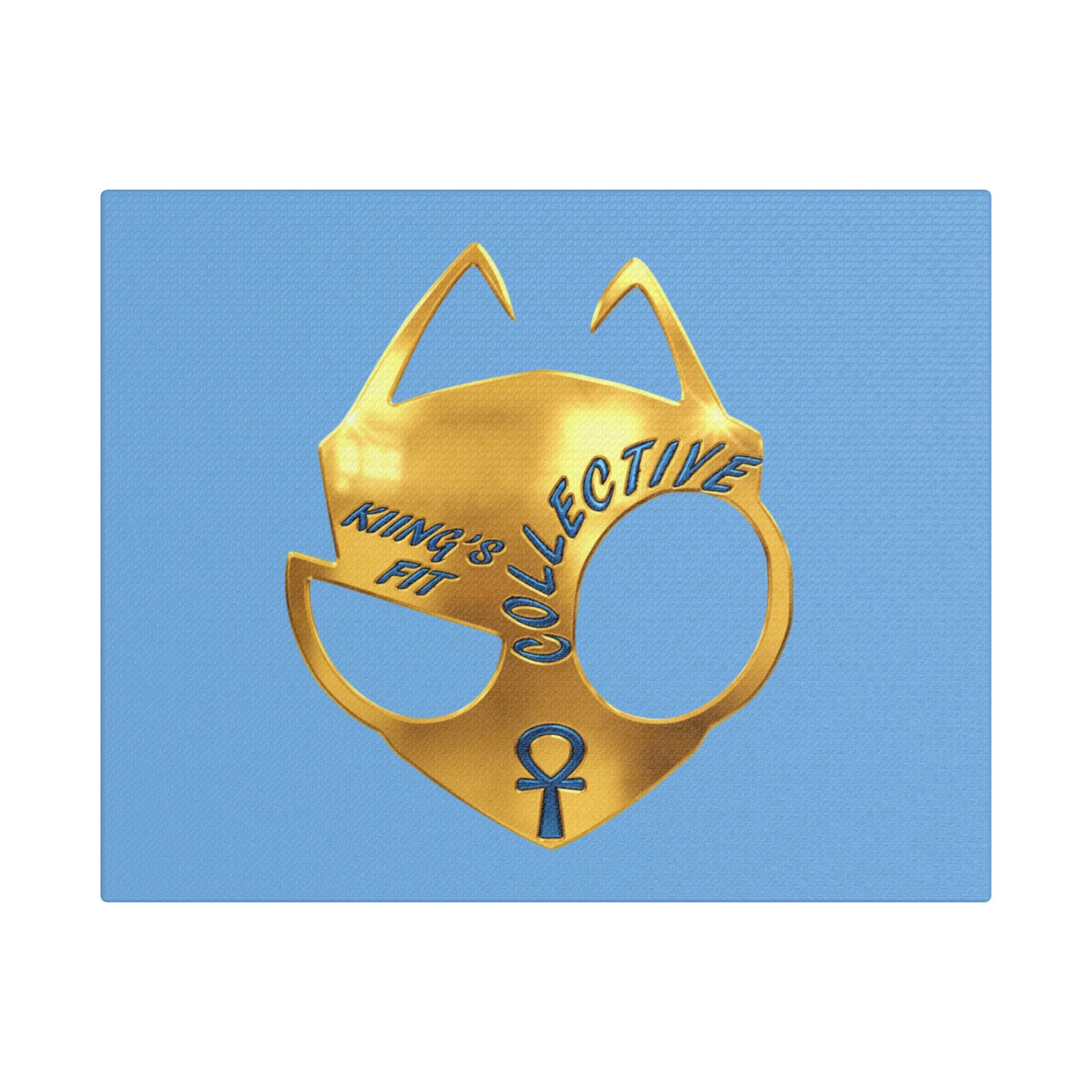 Kiing's Fit Collective Stretched Canvas Art Print