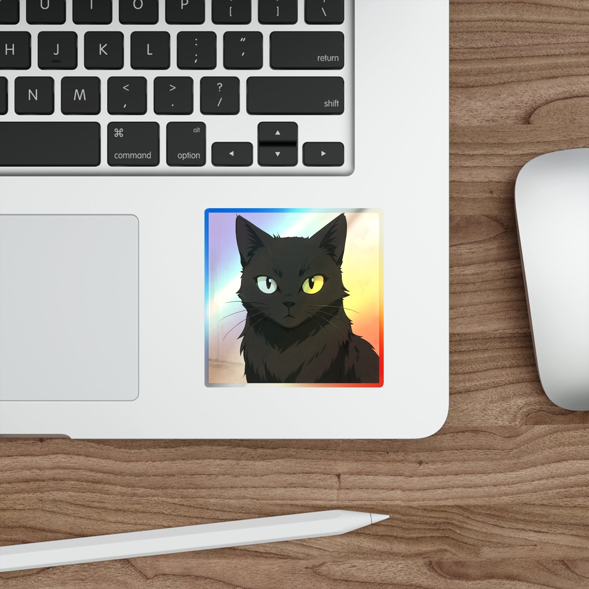 Holographic Cat Stickers