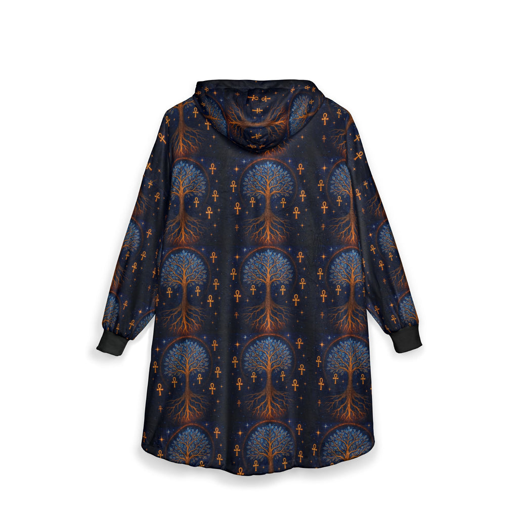 Cozy Tree of Life Unisex Hooded Blanket