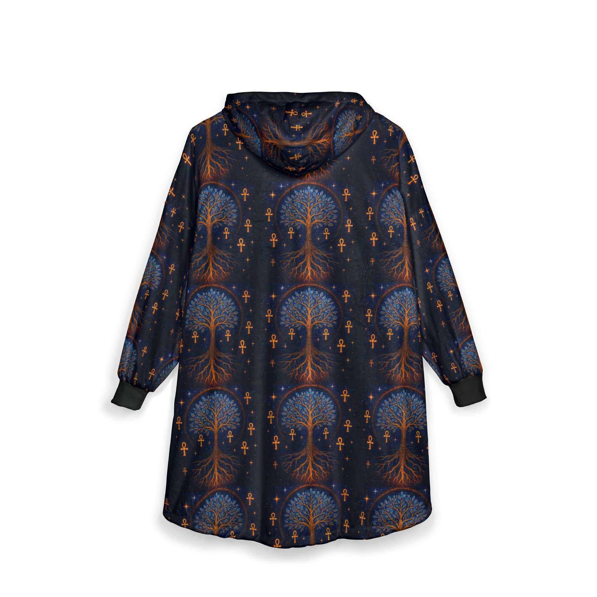 Cozy Tree of Life Unisex Hooded Blanket