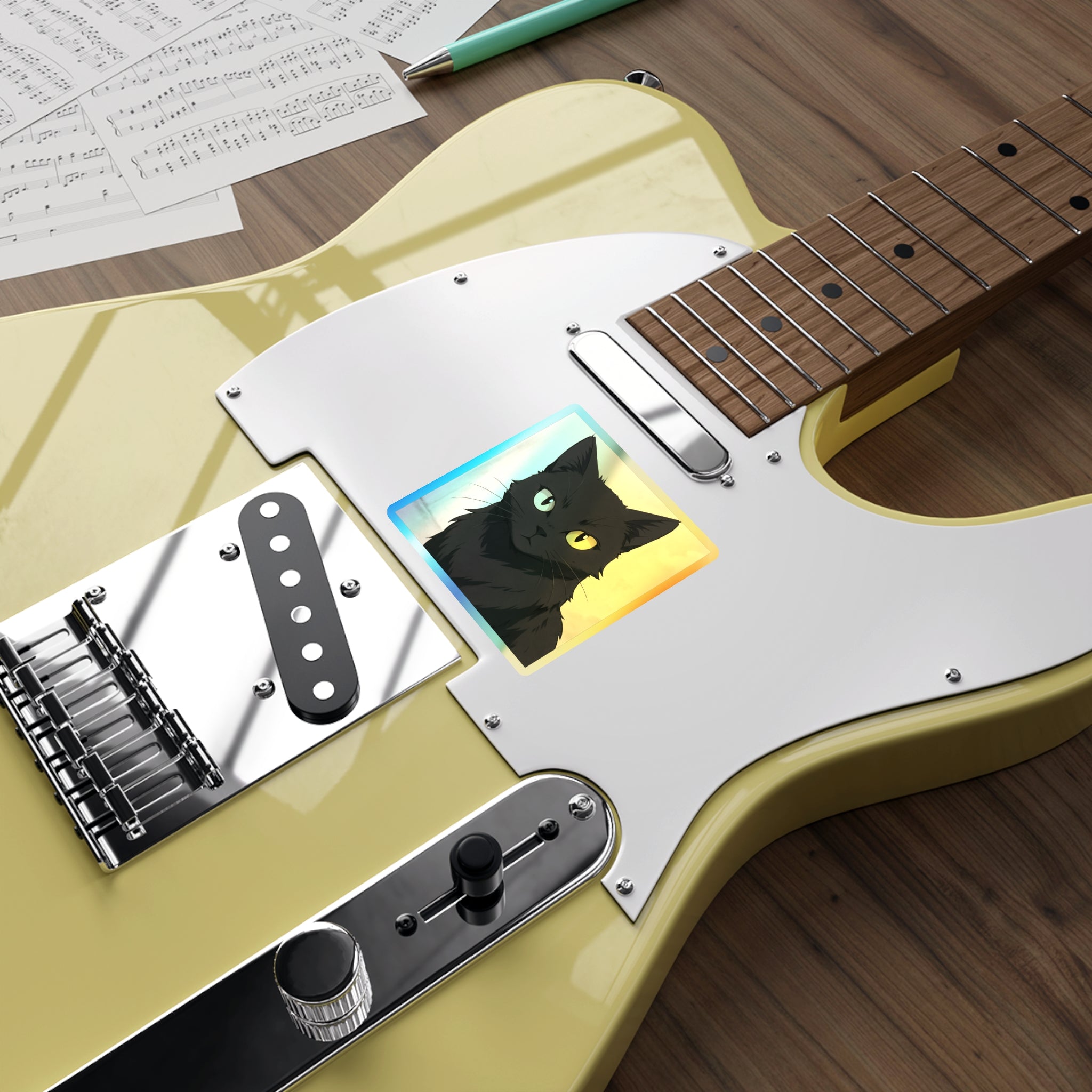 Holographic Cat Stickers