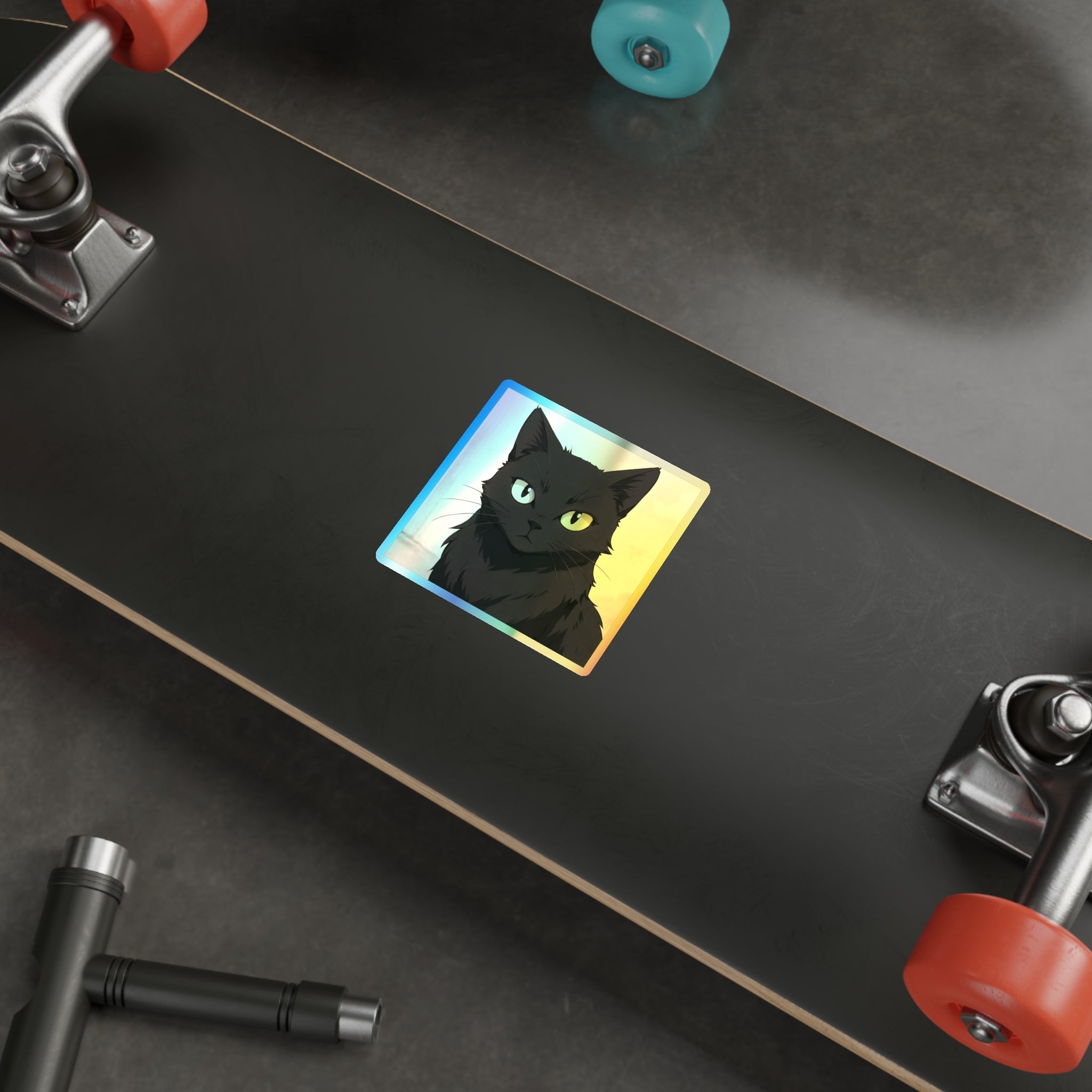 Holographic Cat Stickers