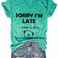 Women's Dog Statement V-Neck Tee