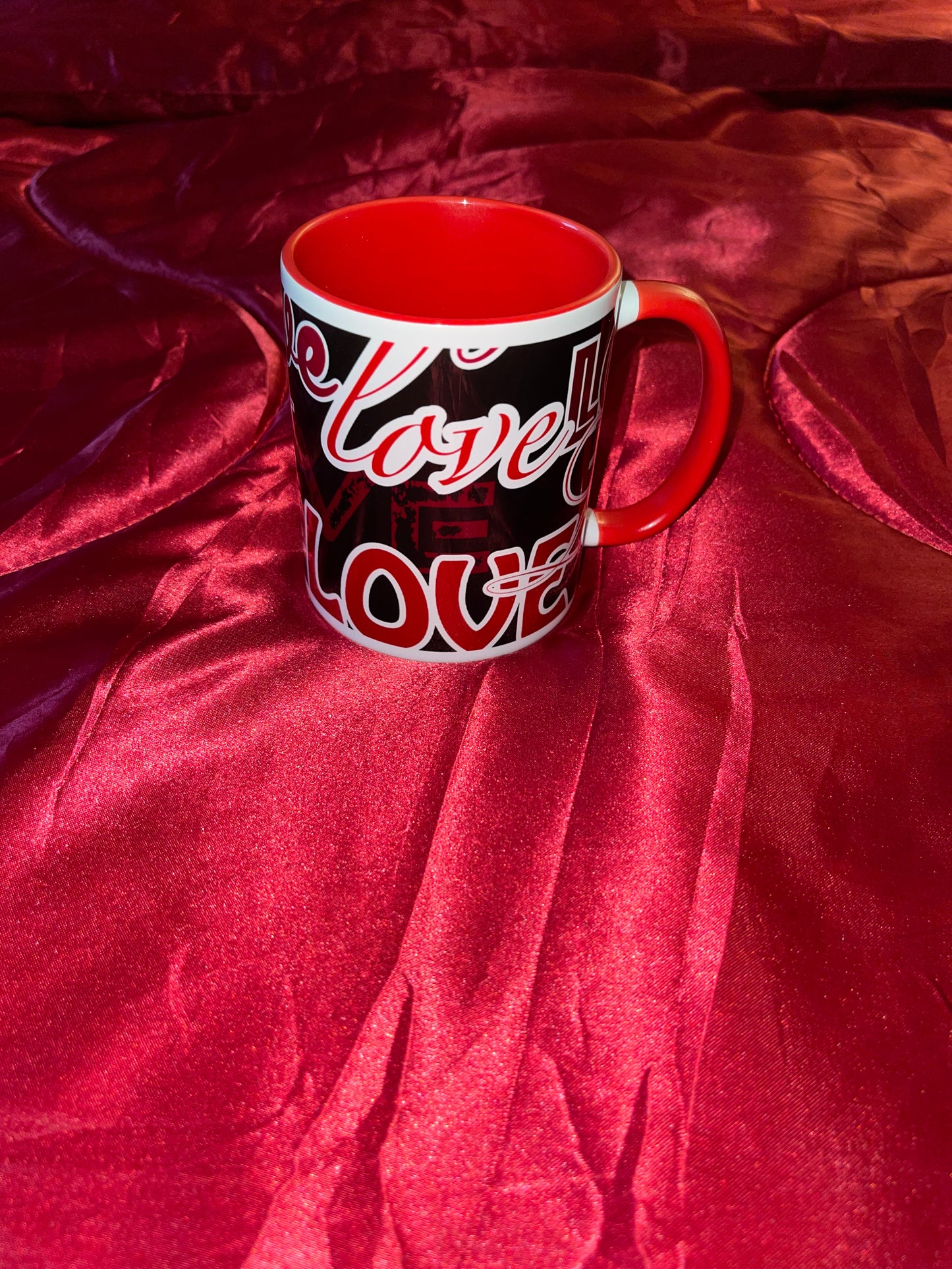 Love Mug with Color Inside