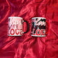 Love Mug with Color Inside