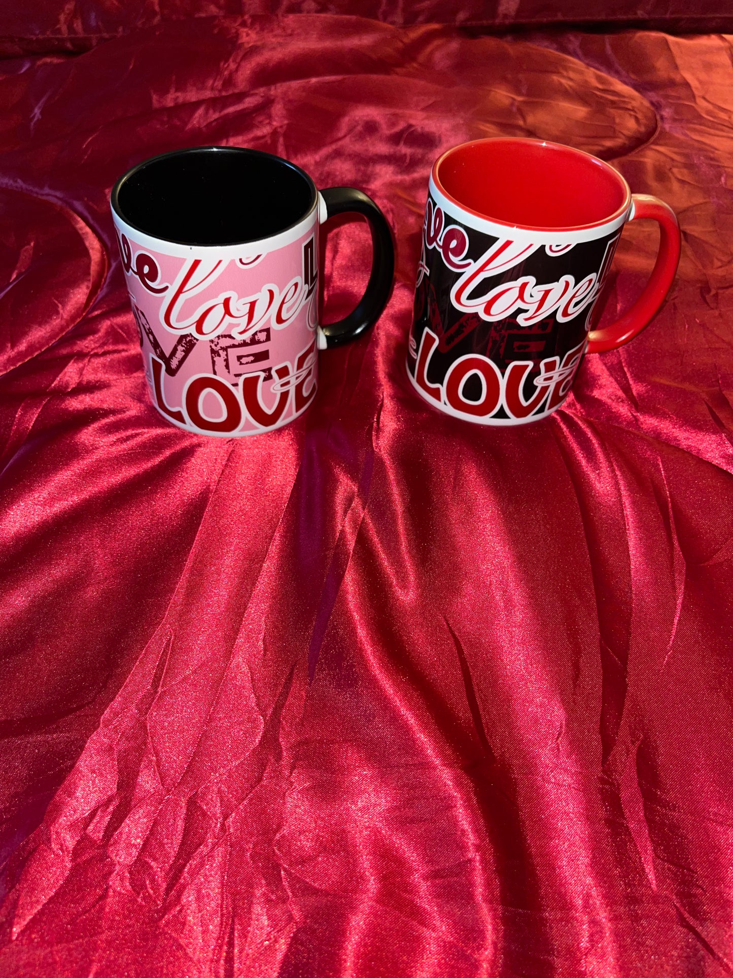 Love Mug with Color Inside