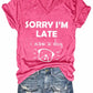 Women's Dog Statement V-Neck Tee