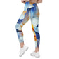 Sunflower Crossover Leggings with Pockets