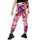 Autumn Crossover Leggings with Pockets