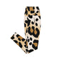 Cheetah Print Crossover Leggings with Pockets