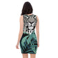 Cheetah Face Sublimation Cut & Sew Dress