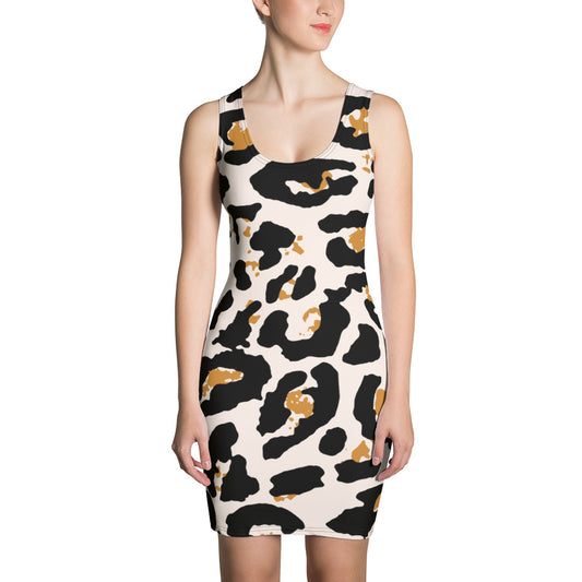 Cheetah Print Sublimation Cut & Sew Dress