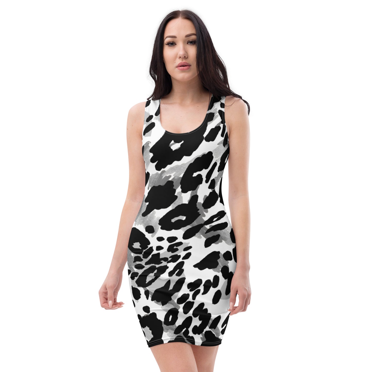 Animal Print Sublimation Cut & Sew Dress