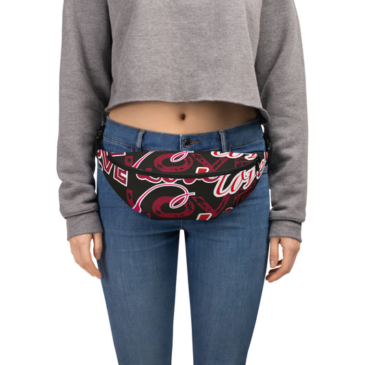 Love Themed Dark Fanny Pack