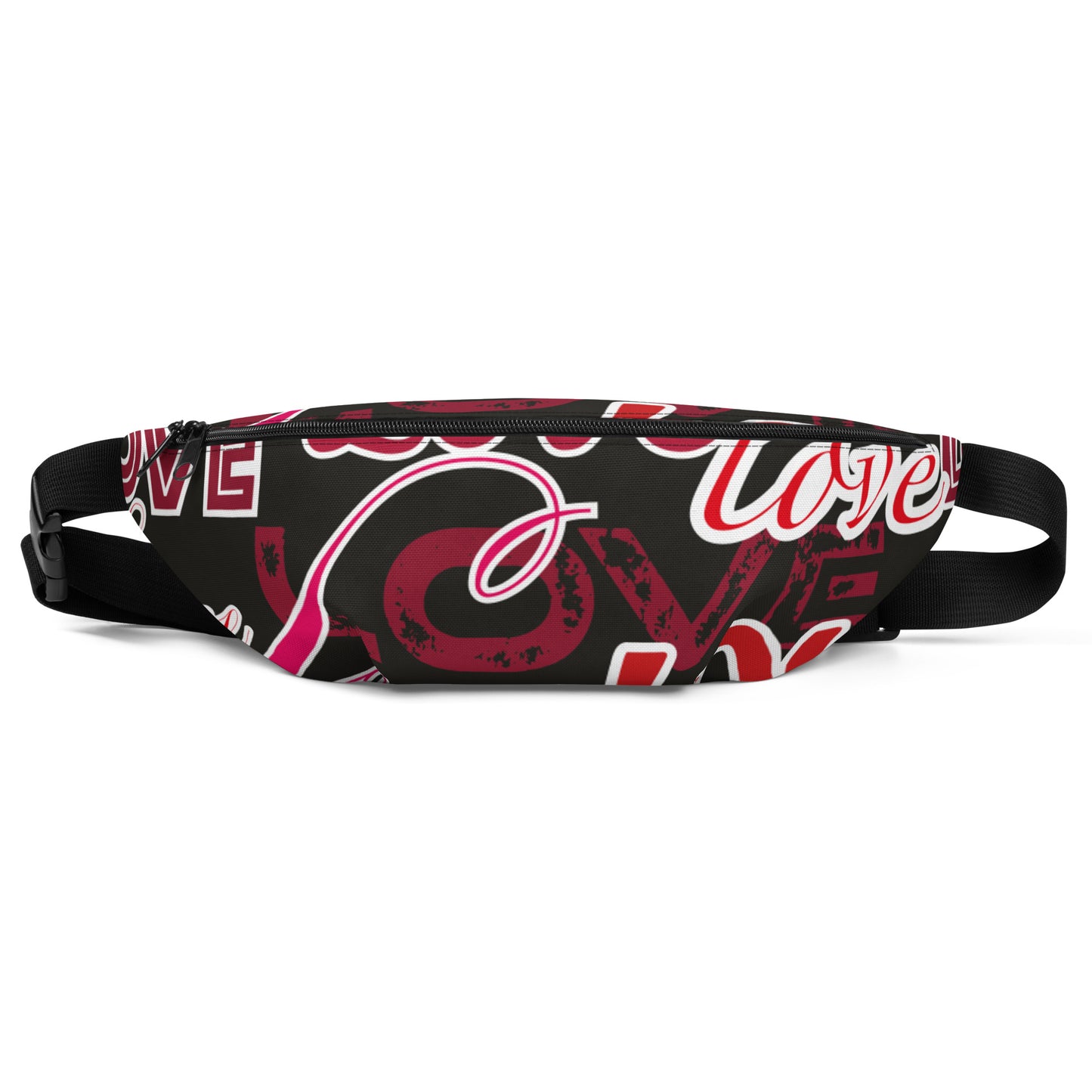 Love Themed Dark Fanny Pack