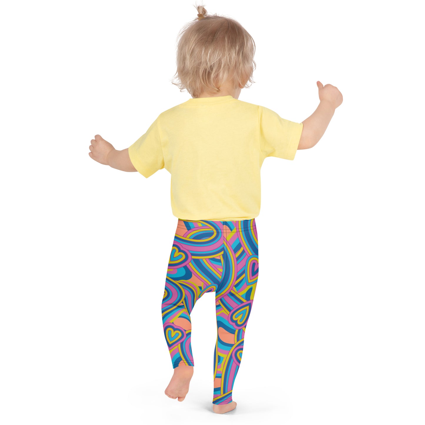 Heart Print Kid's Leggings