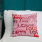 Love Themed Light Premium Pillow