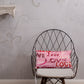 Love Themed Light Premium Pillow