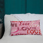 Love Themed Light Premium Pillow