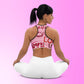 Love Themed Light Sports Bra