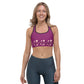 Pink Heart Sports Bra