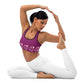 Pink Heart Sports Bra