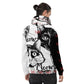 Douleur Mal Comprise Cat Print Hoodie