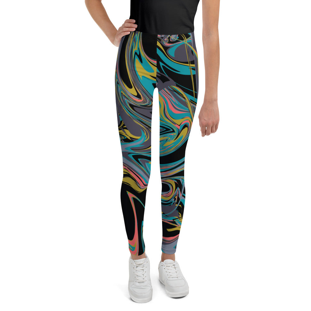 Dark Colorway Youth Leggings