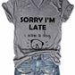 Women's Dog Statement V-Neck Tee