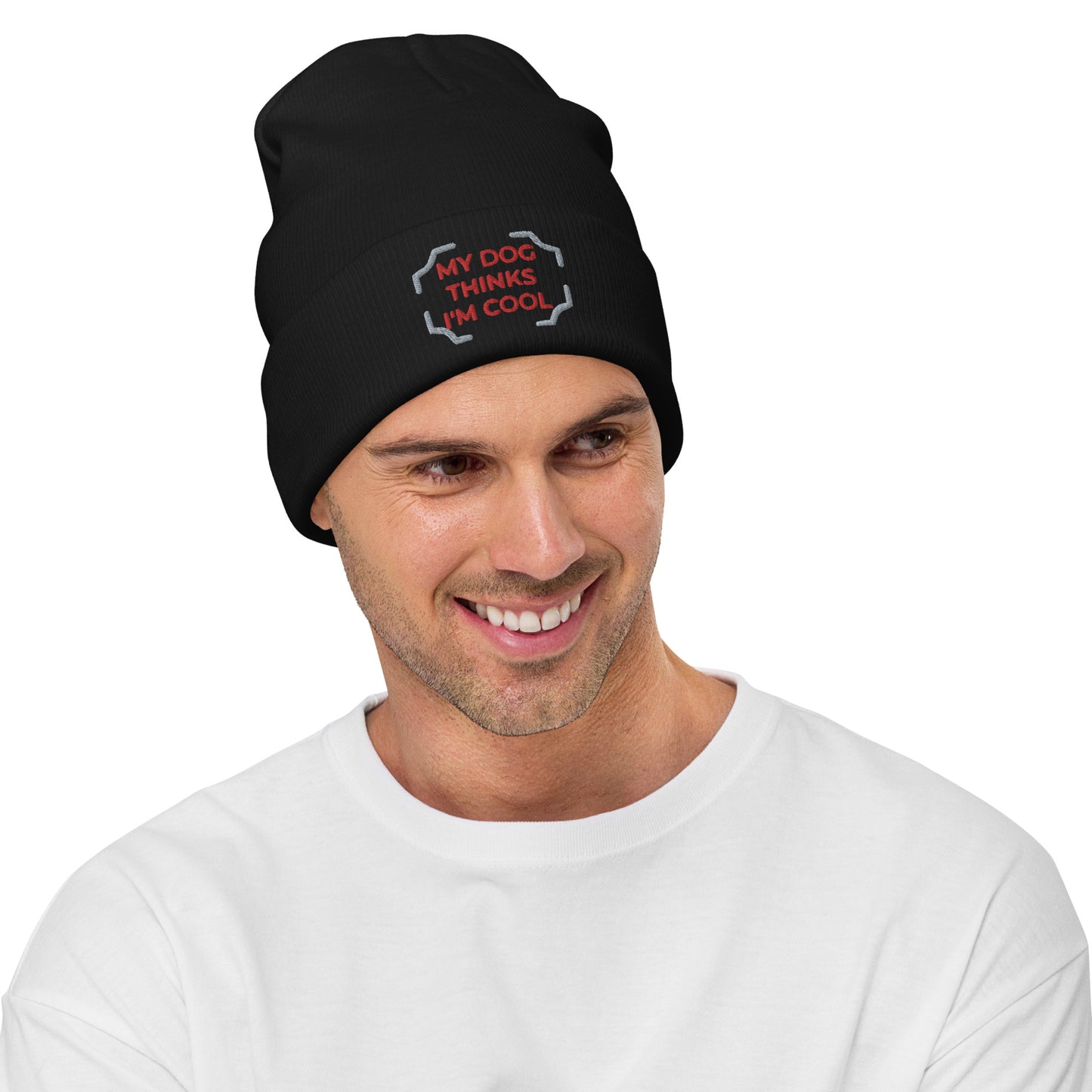 Cool Pets Embroidered Beanie