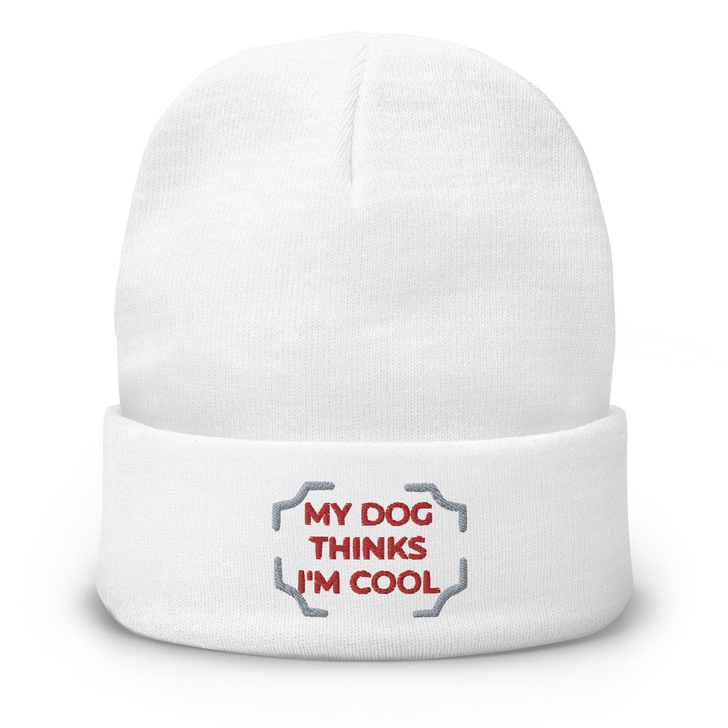 Cool Pets Embroidered Beanie