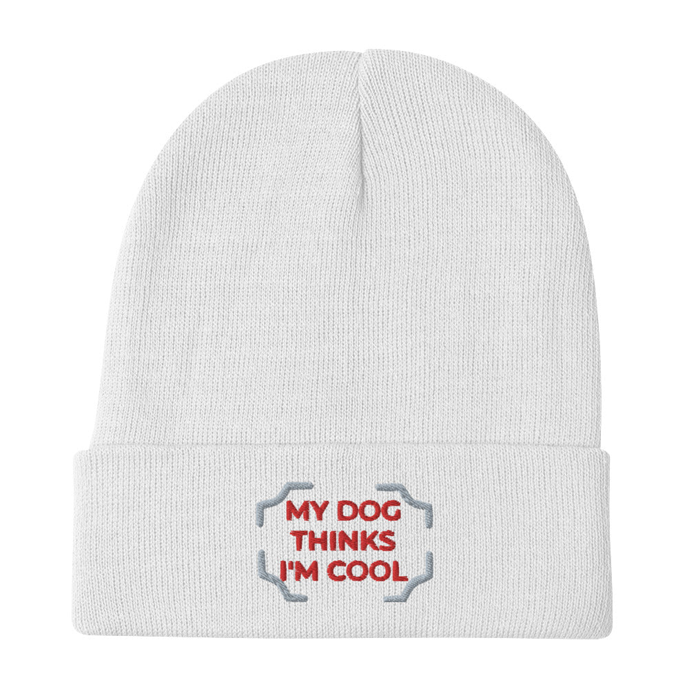 Cool Pets Embroidered Beanie