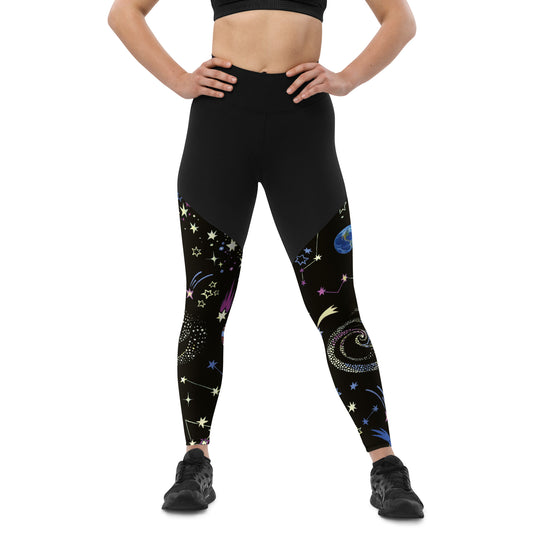 Galaxy Sports Leggings