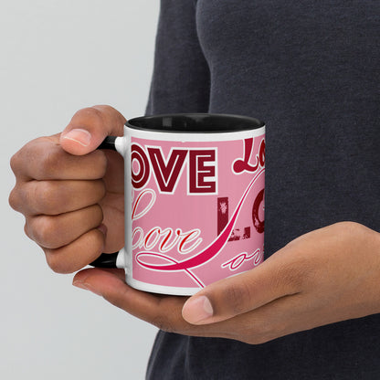 Love Mug with Color Inside